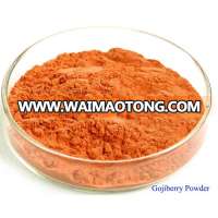 Hot Selling 100% certified organic goji Berry extract powder